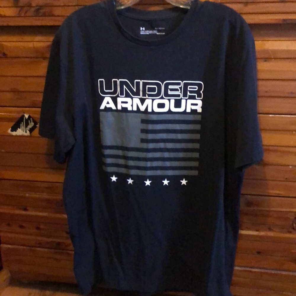 Under Armour Blue Loose Fit Heatgear Tee XL
